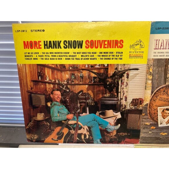 Lot of 6 Vintage Hank Snow Vinyl LP Records - Classic Country Album Bundle - Picture 7 of 14